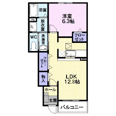パルテール　ヒルズ 102【管理NO：1-013677301-01020】 ★家具家電は申し込み後に搬入しますの物件画像