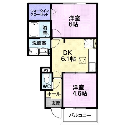 ソール・オリエンスＢ 103【管理NO：1-013601202-01030】 ★家具家電は申し込み後に搬入しますの物件画像