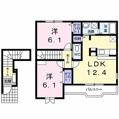 ｄｅａ（デーア） 202【管理NO：1-013271201-02020】 ★家具家電は申し込み後に搬入しますの物件画像