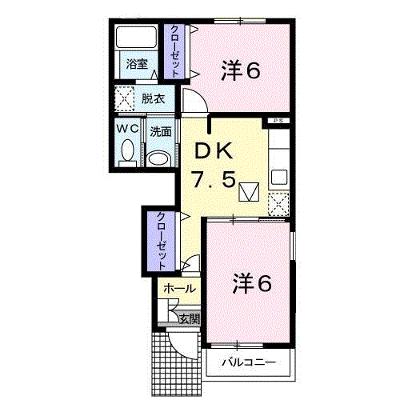 ヴィラ　ノーヴァＡ 113【管理NO：1-012853301-01030】 ★家具家電は申し込み後に搬入します★の物件画像
