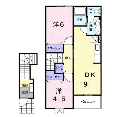 フォーリストガーデンⅡ 203【管理NO：1-012517101-02030】 ★家具家電は申し込み後に搬入しますの物件画像