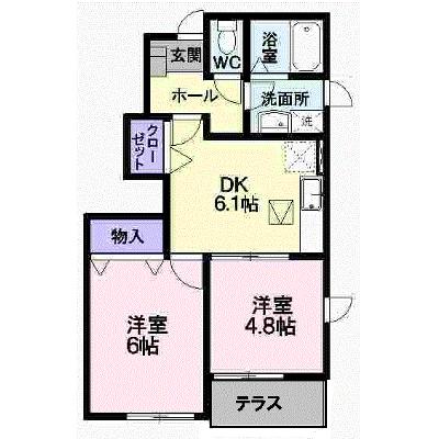 チェリーミルＡ 111【管理NO：1-012497101-01010】 ★家具家電は申し込み後に搬入します★の物件画像