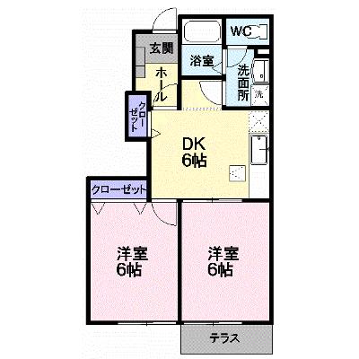 メゾンパラディ 102【管理NO：1-012076601-01020】 ★家具家電は申し込み後に搬入しますの物件画像
