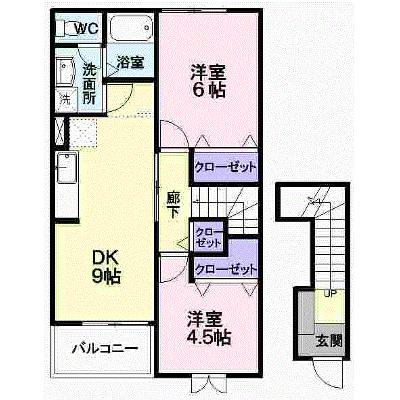 アスペンベ－ルＤ 422【管理NO：1-010464101-02020】 ★家具家電は申し込み後に搬入します★の物件画像