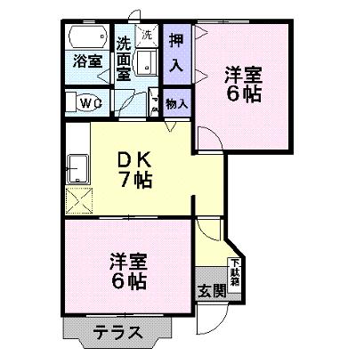 アーバンフォレストⅡ 211【管理NO：1-007359402-01010】 ★家具家電は申し込み後に搬入します★の物件画像