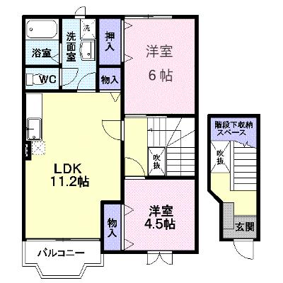 チェリーブラッサムⅢ 201【管理NO：1-007199903-02010】 ★家具家電は申し込み後に搬入します★の物件画像