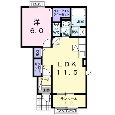 カーサ中央Ⅰ 104【管理NO：1-020607701-01040】 ★家具家電は申し込み後に搬入しますの物件画像