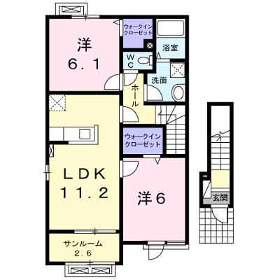 アルドール矢来Ｂ 201【管理NO：1-020269502-02010】 ★家具家電は申し込み後に搬入しますの物件画像
