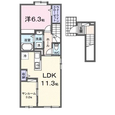 ガジュマル 201【管理NO：1-027496401-02010】の物件画像