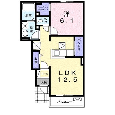 メゾンアンソレイエ 105【管理NO：1-019693001-01040】 ★家具家電は申し込み後に搬入しますの物件画像