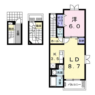 カーサエスペランサ 301【管理NO：1-018201301-03010】 2026年07月中旬入居可能の物件画像