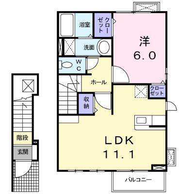 ベルフラット 205【管理NO：1-017810901-02040】の物件画像