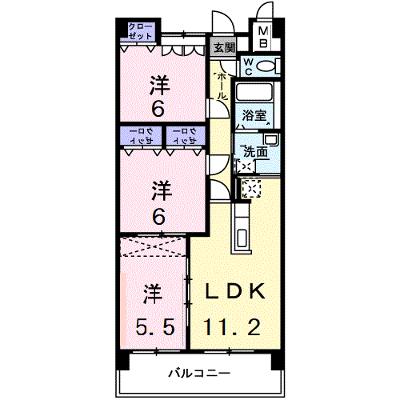 グランソレイユ西中央 402【管理NO：1-013274501-04020】の物件画像