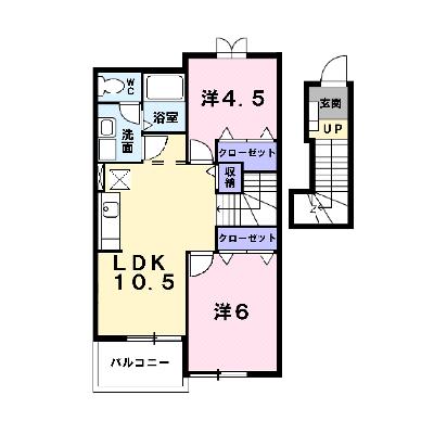 エクセル笹木野 203【管理NO：1-011537901-02030】 ★家具家電は申し込み後に搬入します★の物件画像
