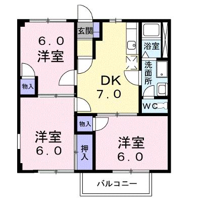 グリーンハウスマチニワサカ 105【管理NO：1-009709101-01040】 ★家具家電は申し込み後に搬入します★の物件画像