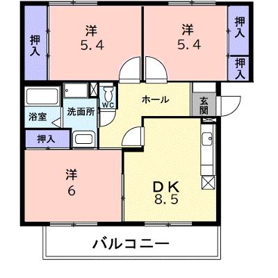 グレイスコート 102【管理NO：1-007042501-01020】 2026年07月下旬入居可能の物件画像