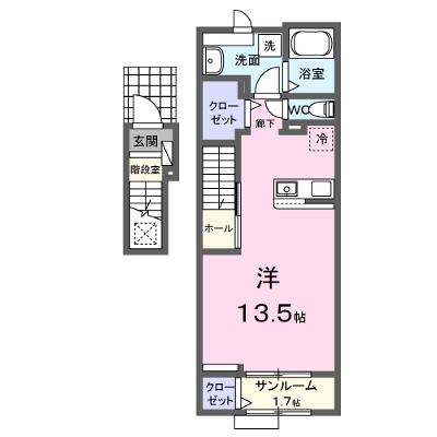 ホーリーガーデンⅢ 203【管理NO：1-028478301-02030】 ★家具家電は申し込み後に搬入します★の物件画像