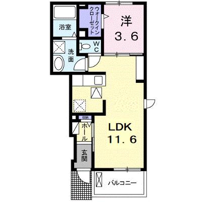 グラース　メゾン中ノ町Ⅱ 103【管理NO：1-024566702-01030】 ★家具家電は申し込み後に搬入します★の物件画像