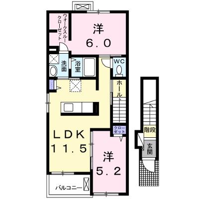 マリソルだて 201【管理NO：1-022374601-02010】 2026年10月中旬入居可能の物件画像