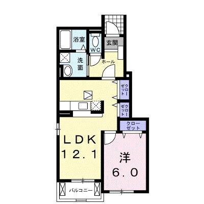 グランソレイユ諏訪Ⅱ 105【管理NO：1-013868202-01040】 ★家具家電は申し込み後に搬入します★の物件画像