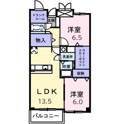 ヒルサイドスクエアⅠ 101【管理NO：1-010908801-01010】 ★家具家電は申し込み後に搬入します★の物件画像