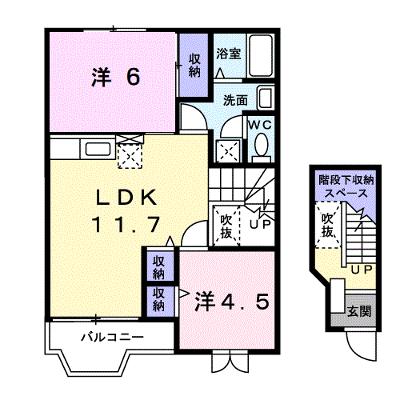 静風爽 202【管理NO：1-009310601-02020】 ★家具家電は申し込み後に搬入しますの物件画像