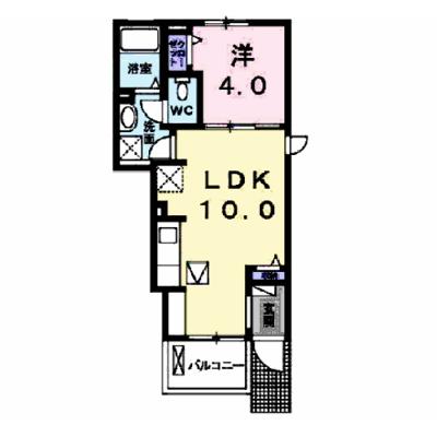 ジャン　ノーブル　Ｅ 103【管理NO：1-020424201-01030】 2026年07月上旬入居可能の物件画像