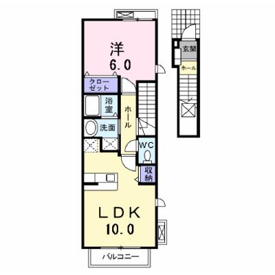 ヴィーナス　冬 201【管理NO：1-017053704-02010】 ★家具家電は申し込み後に搬入します★の物件画像