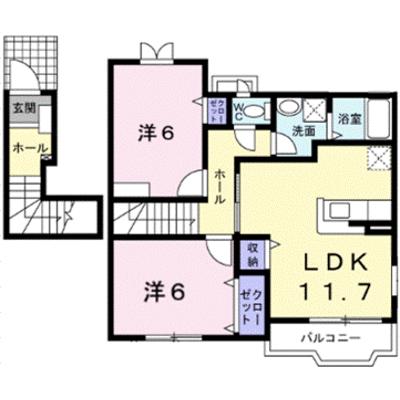 ベルグ　フース 201【管理NO：1-013376901-02010】 ★家具家電は申し込み後に搬入します★の物件画像