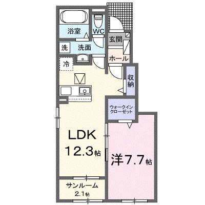 ベルツリー 105【管理NO：1-028516901-01040】 ★家具家電は申し込み後に搬入します★ ★2026年11月上旬入居可能★の物件画像