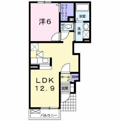 シェーネ・プラシード 103【管理NO：1-014902601-01030】 ★家具家電は申し込み後に搬入しますの物件画像