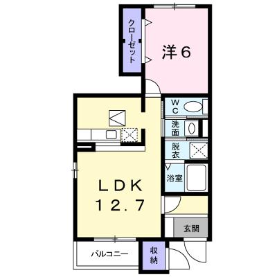 アローザ２５Ｄ 101【管理NO：1-012968204-01010】 ★家具家電は申し込み後に搬入します 2026年07月中旬入居可能の物件画像