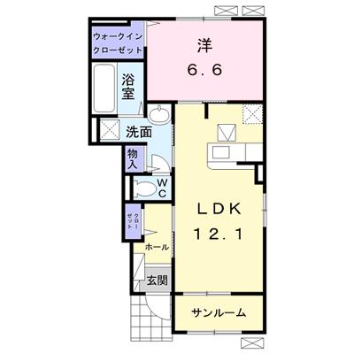 ノース　ガーデン　Ａ 102【管理NO：1-027186701-01020】 ★家具家電は申し込み後に搬入します★の物件画像