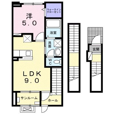 グレイス・タカノⅡ 302【管理NO：1-026293101-03020】 2026年07月上旬入居可能の物件画像