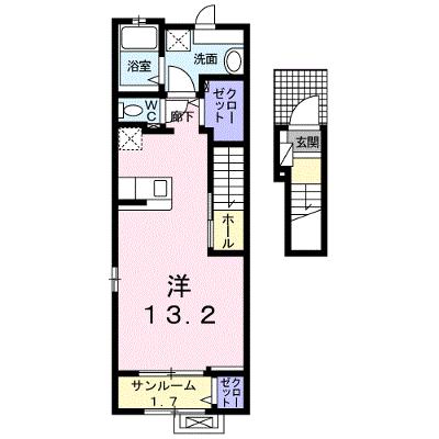 ハピネス 205【管理NO：1-025823001-02040】 ★家具家電は申し込み後に搬入します★の物件画像