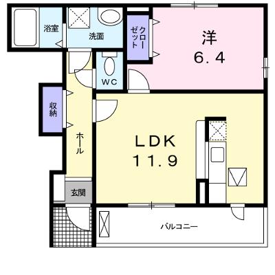 ネオ・グレイス 102【管理NO：1-017878901-01020】 ★家具家電は申し込み後に搬入します★の物件画像