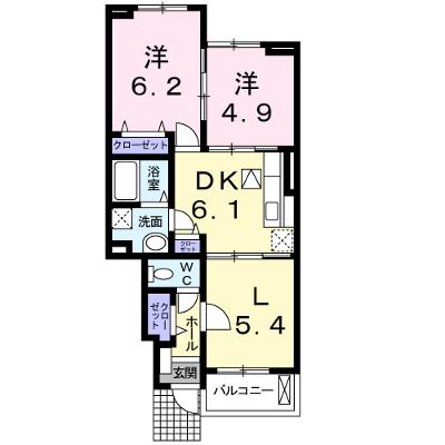 エアリー 105【管理NO：1-015703301-01040】 ★家具家電は申し込み後に搬入します★の物件画像