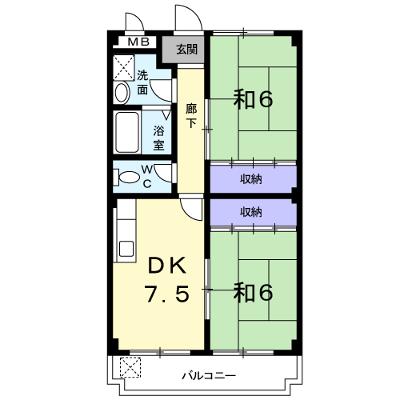 やがわせビル 202【管理NO：1-007002201-02020】 ★家具家電は申し込み後に搬入します★の物件画像