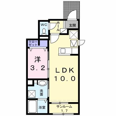グランディール　レレーユ 101【管理NO：1-023116201-01010】 2026年07月上旬入居可能の物件画像