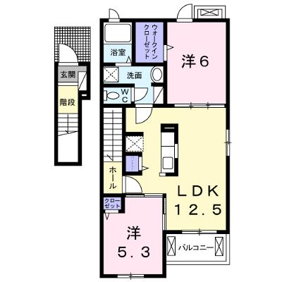 メゾン・ラフィネ 201【管理NO：1-022088601-02010】 ★家具家電は申し込み後に搬入します★の物件画像
