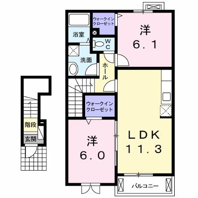 アンジュ　フィデール 205【管理NO：1-016352901-02040】 2026年09月中旬入居可能の物件画像