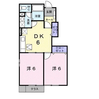 カーサ　プレシードＢ 102【管理NO：1-012245402-01020】 ★家具家電は申し込み後に搬入します★の物件画像