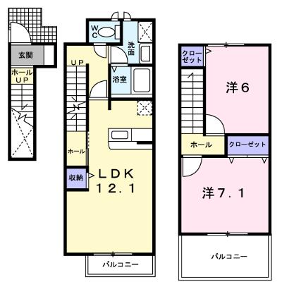 グラン・ドミール 202【管理NO：1-011623301-02020】 ★家具家電は申し込み後に搬入します★の物件画像