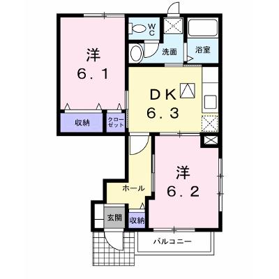 カーサ　アンソレイユＳ 103【管理NO：1-011437101-01030】 ★家具家電は申し込み後に搬入します★の物件画像