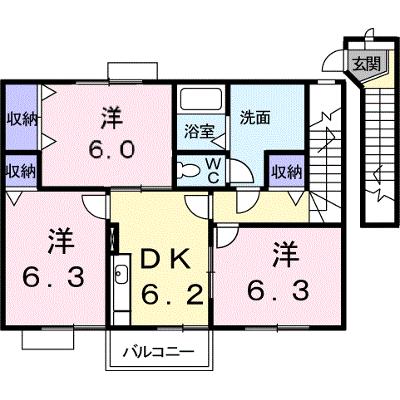 Ｇ・サクシードⅠ 202【管理NO：1-010909201-02020】の物件画像