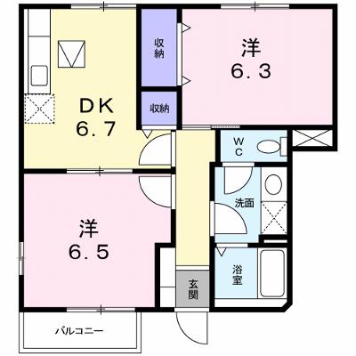 レフィナード朝日台Ａ 101【管理NO：1-010653401-01010】 2026年07月上旬入居可能の物件画像