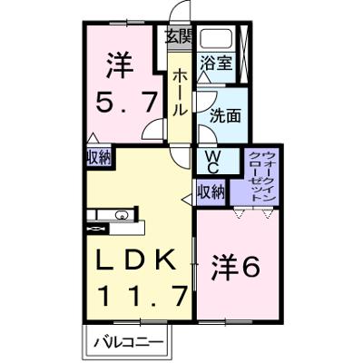 キャッスルハイツ　Ｃ棟 102【管理NO：1-010399601-01020】 2026年07月上旬入居可能の物件画像