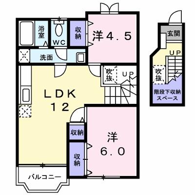 セントポーリア 203【管理NO：1-009324001-02030】 ★家具家電は申し込み後に搬入します★の物件画像