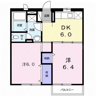 アネックス 201【管理NO：1-006714701-02010】 ★家具家電は申し込み後に搬入します★の物件画像