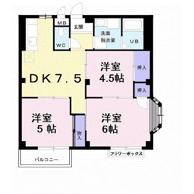 エルディム吉田Ｂ 201【管理NO：1-004315002-02010】の物件画像
